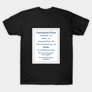 Convention Prices T-Shirt